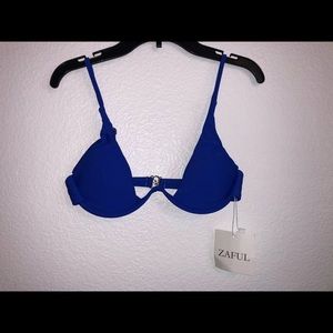 Royal blue bikini